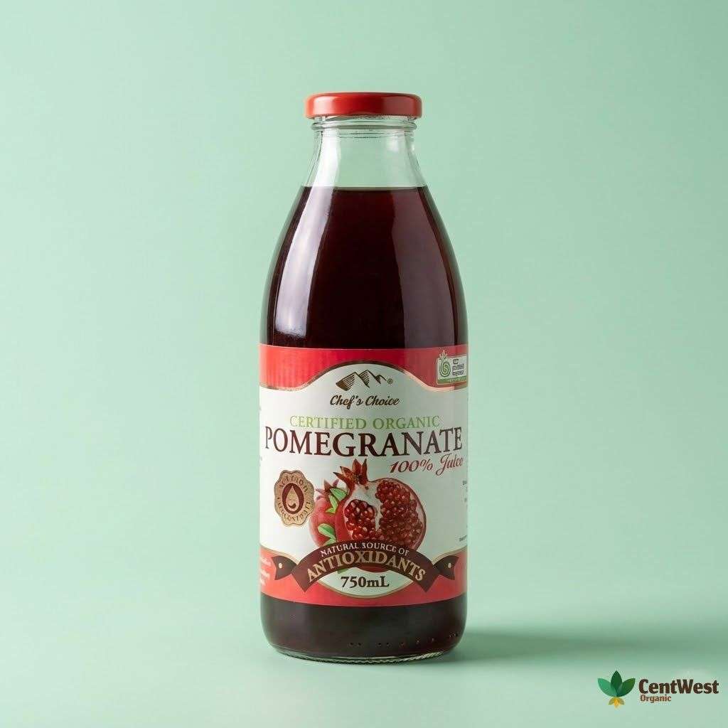 Chef's Choice Organic Pomegranate Juice (750ml) Australia