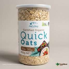 Chef’s Choice Organic Oats – Quick 450g (Australia)