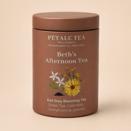 Pétale Petite Tin - Beth's Afternoon Tea Blooming Tea (2 Teaballs)
