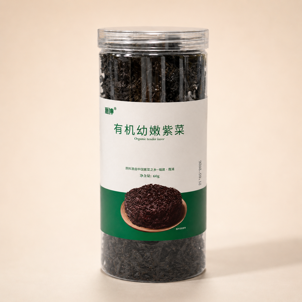 Paishen Organic Tender Laver 60g 派绅幼嫩紫菜