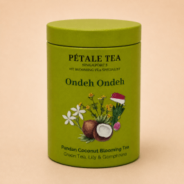 Pétale Petite Tin - Ondeh Ondeh Blooming Tea (2 Teaballs)