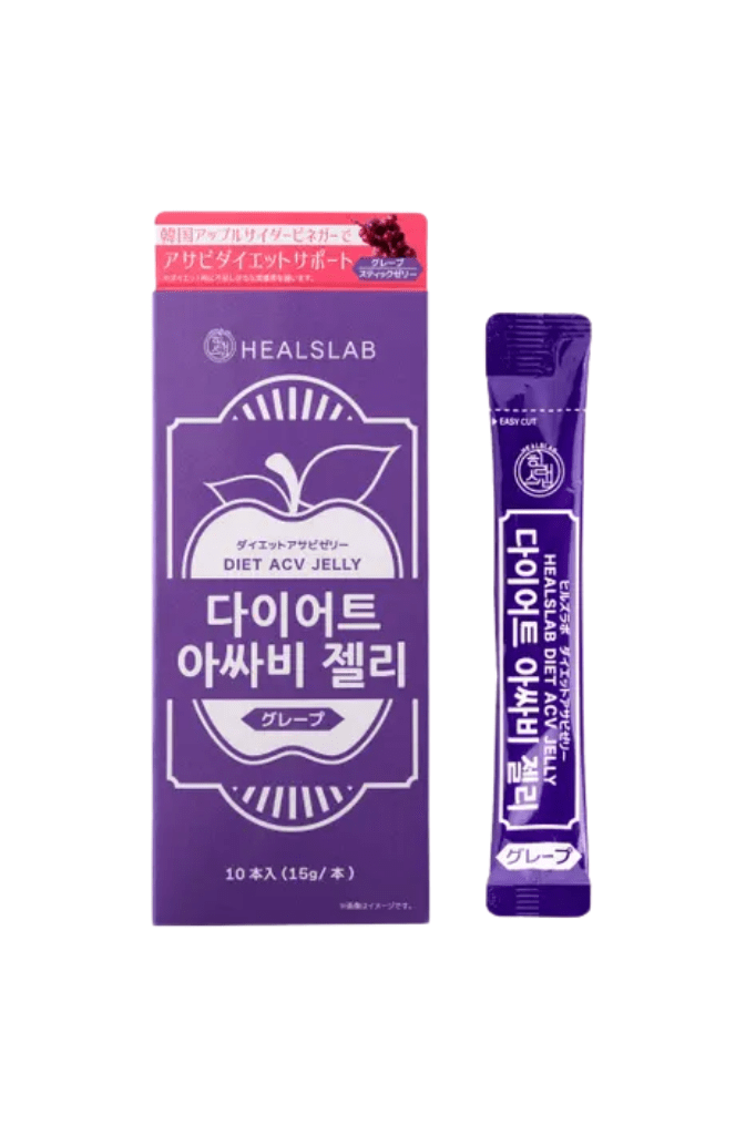 KOMBUCHA Heals Lab Diet ACV Jelly Grape 15g x 10ea