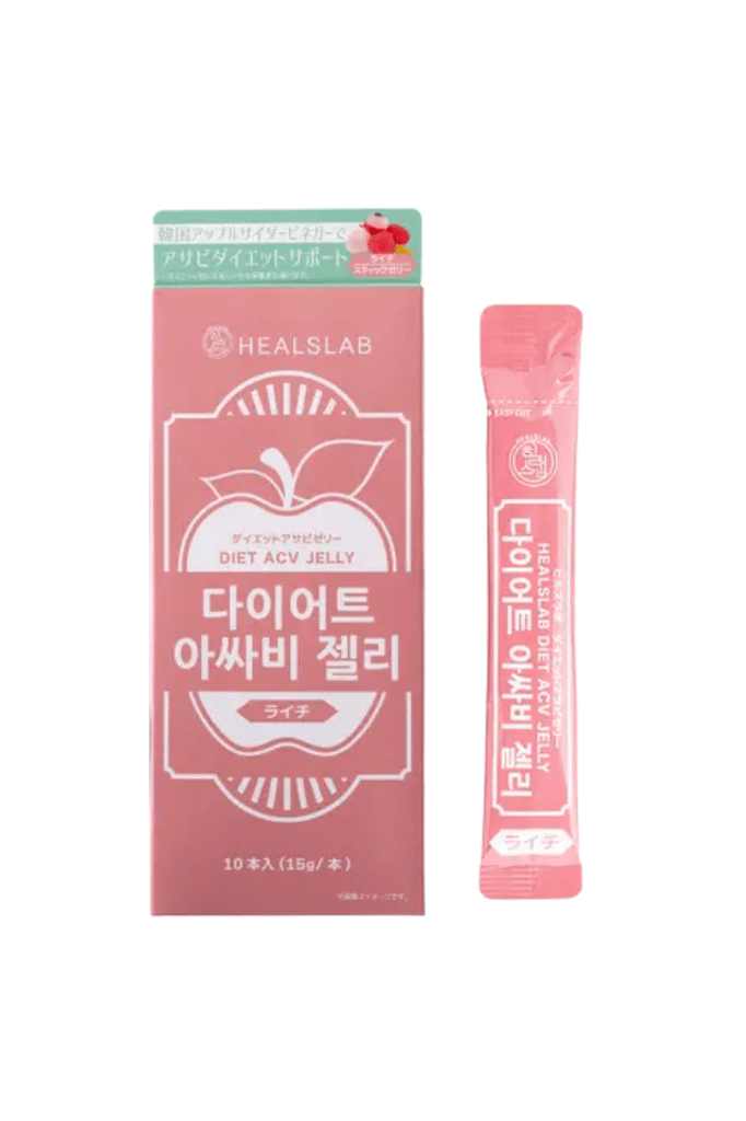 KOMBUCHA Heals Lab Diet ACV Jelly Lychee 15g x 10ea