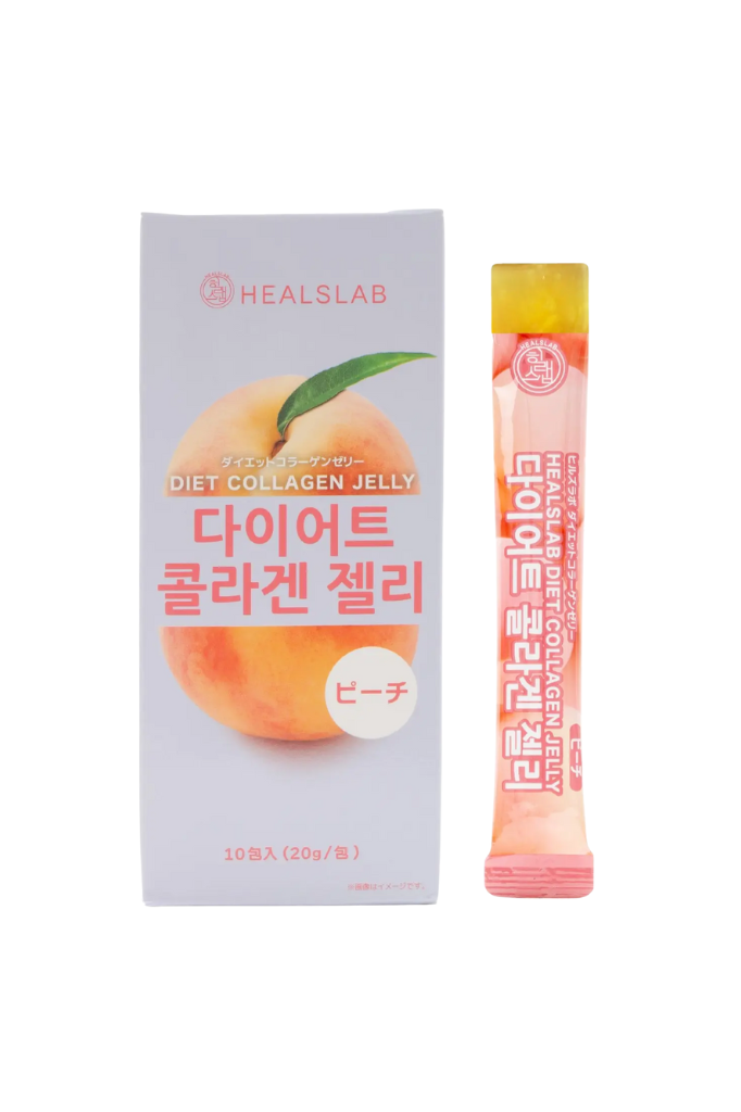KOMBUCHA Heals Lab Diet Collagen Jelly Peach 20g x 10ea