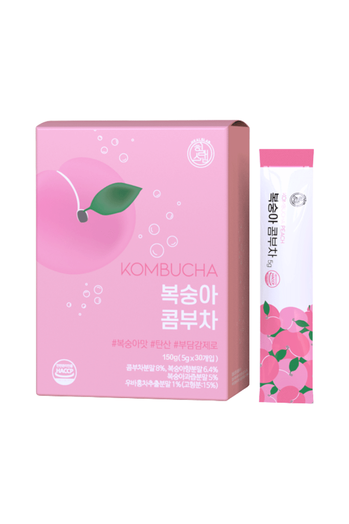 Heals Lab Kombucha Peach 5g × 30 sachets