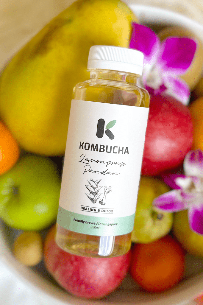 Lemongrass Pandan Kombucha Refreshing 250ml