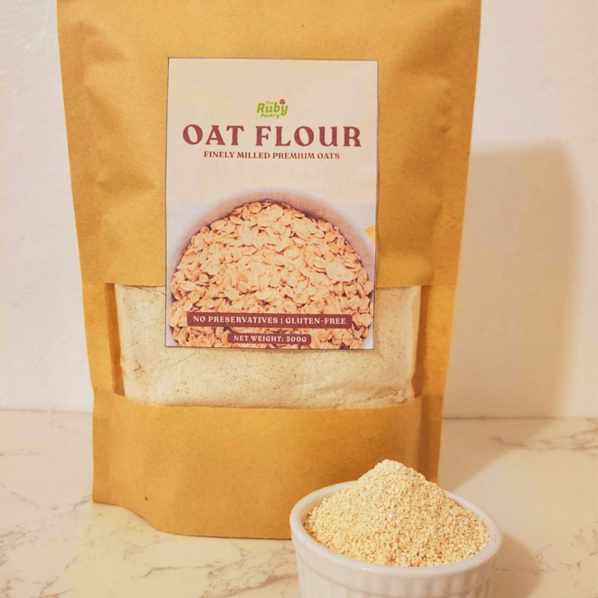 Ruby Pantry Rolled Oats Flour 250g