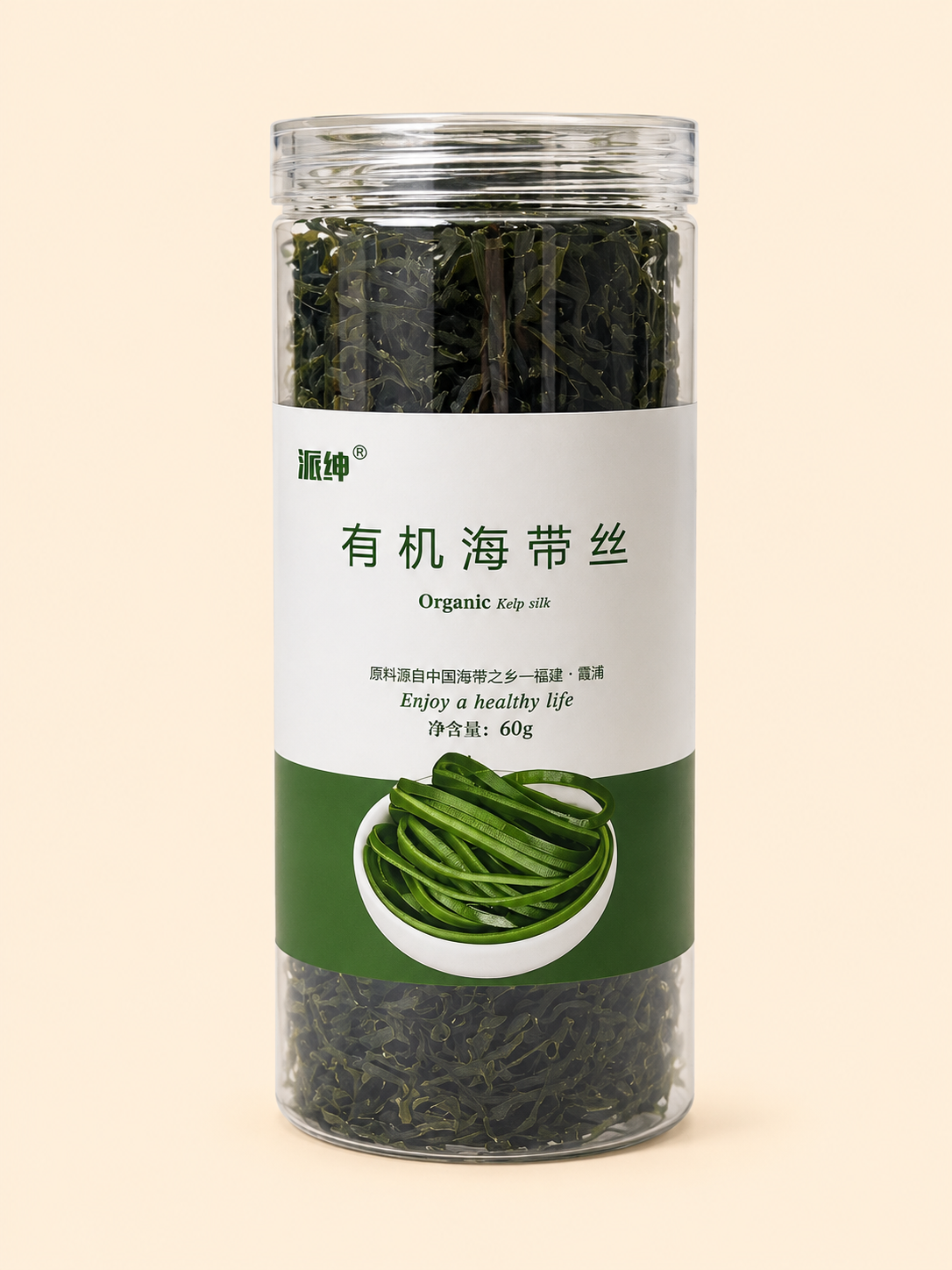 Paishen Organic Kelp Silk 60g派绅有机海带丝