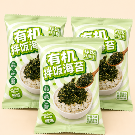 Hanweiduo Organic Bibimbap Seaweed Original Flavor 100g韩味多有机拌饭海苔原味