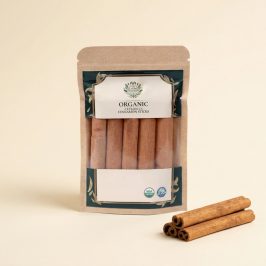 TGA – Organic Ceylon C5 Cinnamon Sticks in Pouch, 50g
