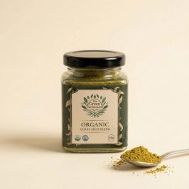 TGA – Organic Curry Spice Blend Powder in Glass Bottle, 120g