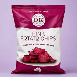 DK’s Australian Pink Potato Chips with Sea Salt – 90g