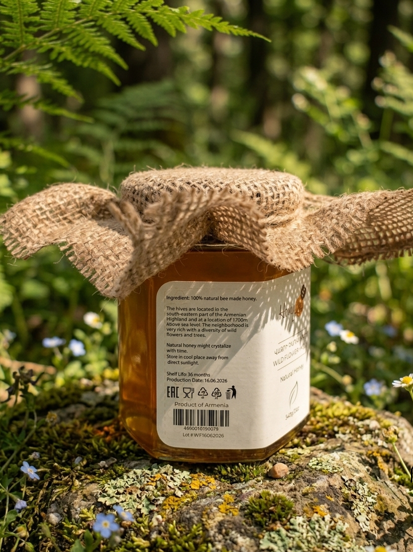 Wildflower barcode